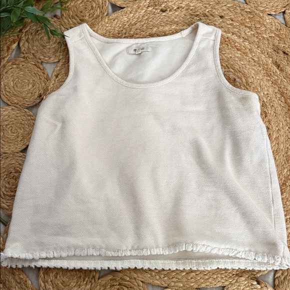 Madewell cropped Tank Top. Size M - Picture 3 of 7